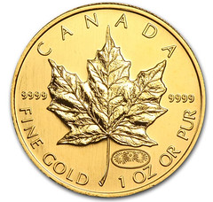 1999-2000 Canadian Maple Leaf gold reverse