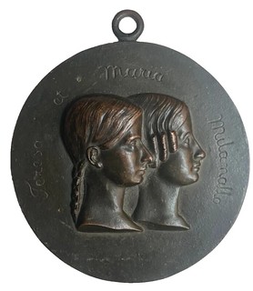 1903 Teresa and Maria Milanello Medallion