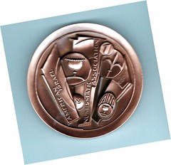2025 Shekel prize medal reverse