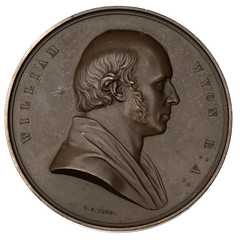 1854 William Wyon Art Union of London Medal obverse