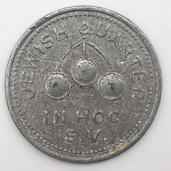 Jewish Quarter token obverse
