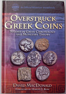 David MacDonald  Overstruck Greek Coins book cover