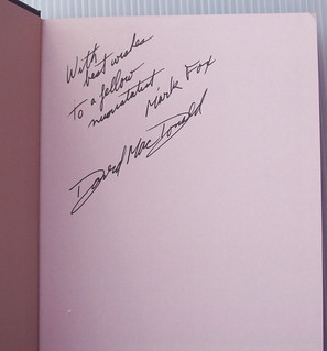 David MacDonald  Overstruck Greek Coins book inscription