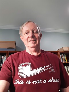 Wayne Homren This is Not a Pipe shirt