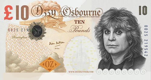 Ozzy Osbourne Tribute Banknotes 2