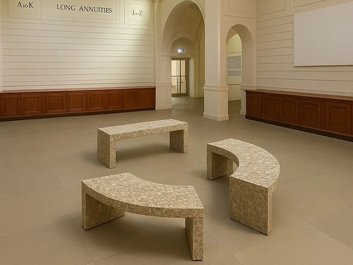 London Design Festival Banknote Benches 1