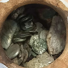 Polish pot of silver