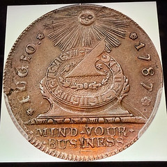 Stolen Fugio obverse