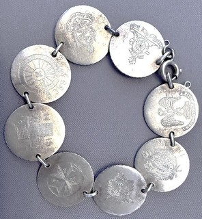 WWI Military engraved bracelet