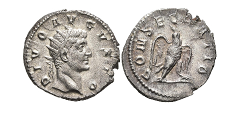 The Restoration Coinage of Trajan Decius 1. Trajan Decius, 249-251. Antoninianus (21 mm, 3.32 g,) RIC 77