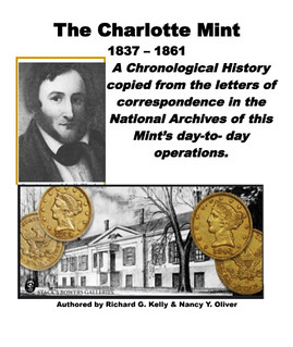 The Charlotte Mint 1837–1861 book cover