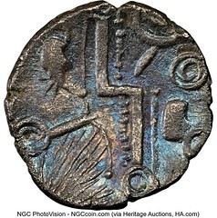 Heritage: Great Britain Showcase Auction Item 1 Reverse BRITAIN. Durotriges. Ca. 50 BC-AD 40. AR unit (13mm). NGC Choice VF.jpg