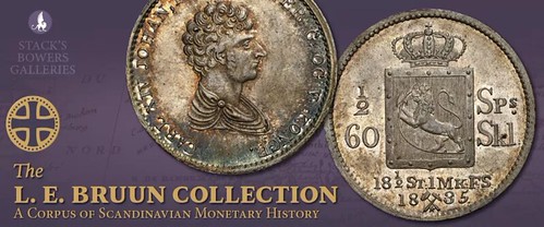 1835 Norway Half Speciedaler star type banner