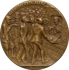 Lusitania medal obverse