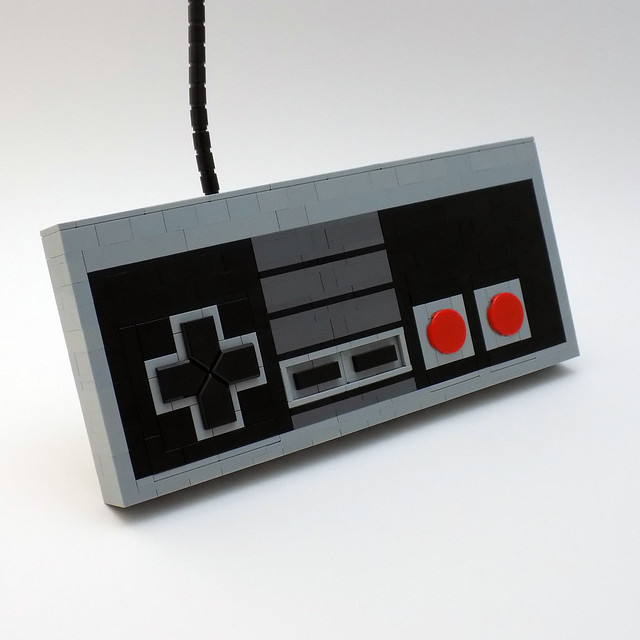 LEGO Nintendo NES controller