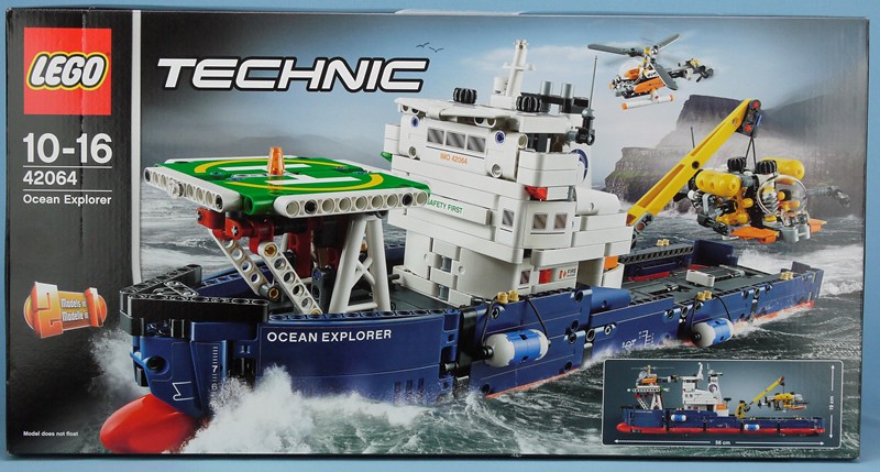 Compulsion belønning Es LEGO 42064 Ocean Explorer review | Brickset