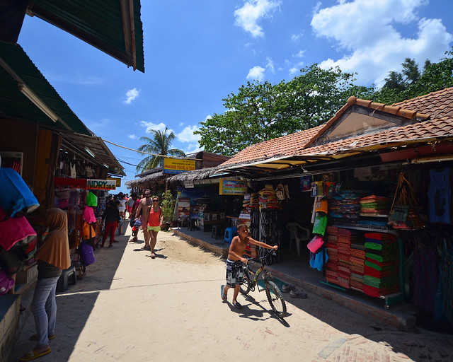 Puestos y tiendas de Railay