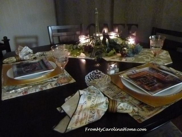 Romantic Dinner for Two ~ From My Carolina Home