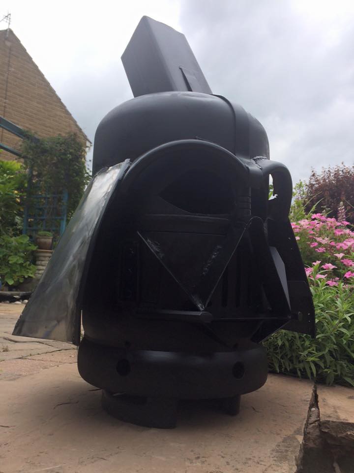 Wood burners & fire pits by Burned by Design - Star Wars Darth Vader