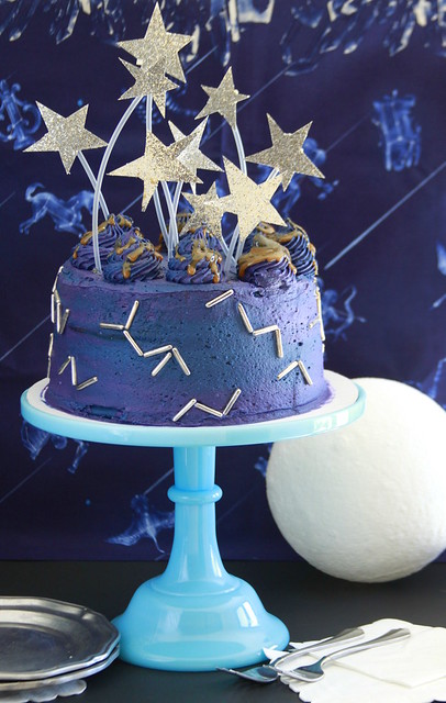 Constellation Milky Way Cake