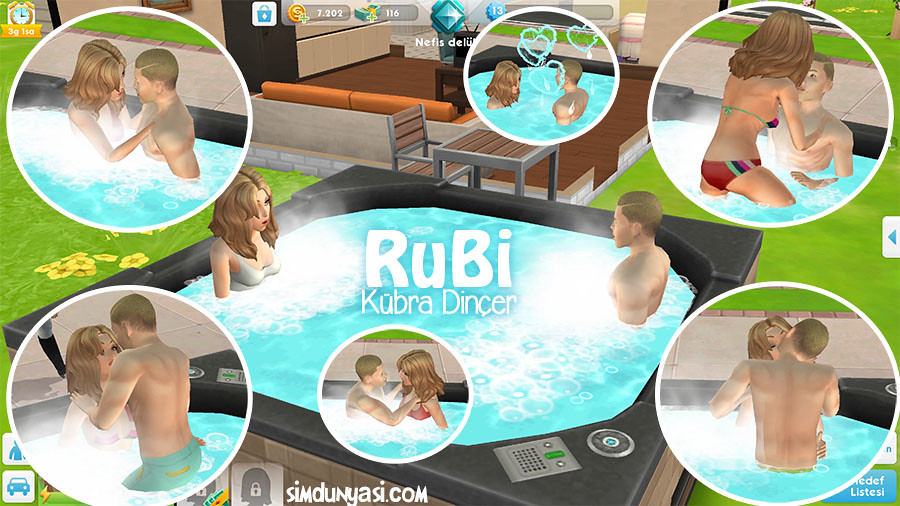 The Sims Mobile Hot Tub Dreams Küvet Rüyaları Etkinliği