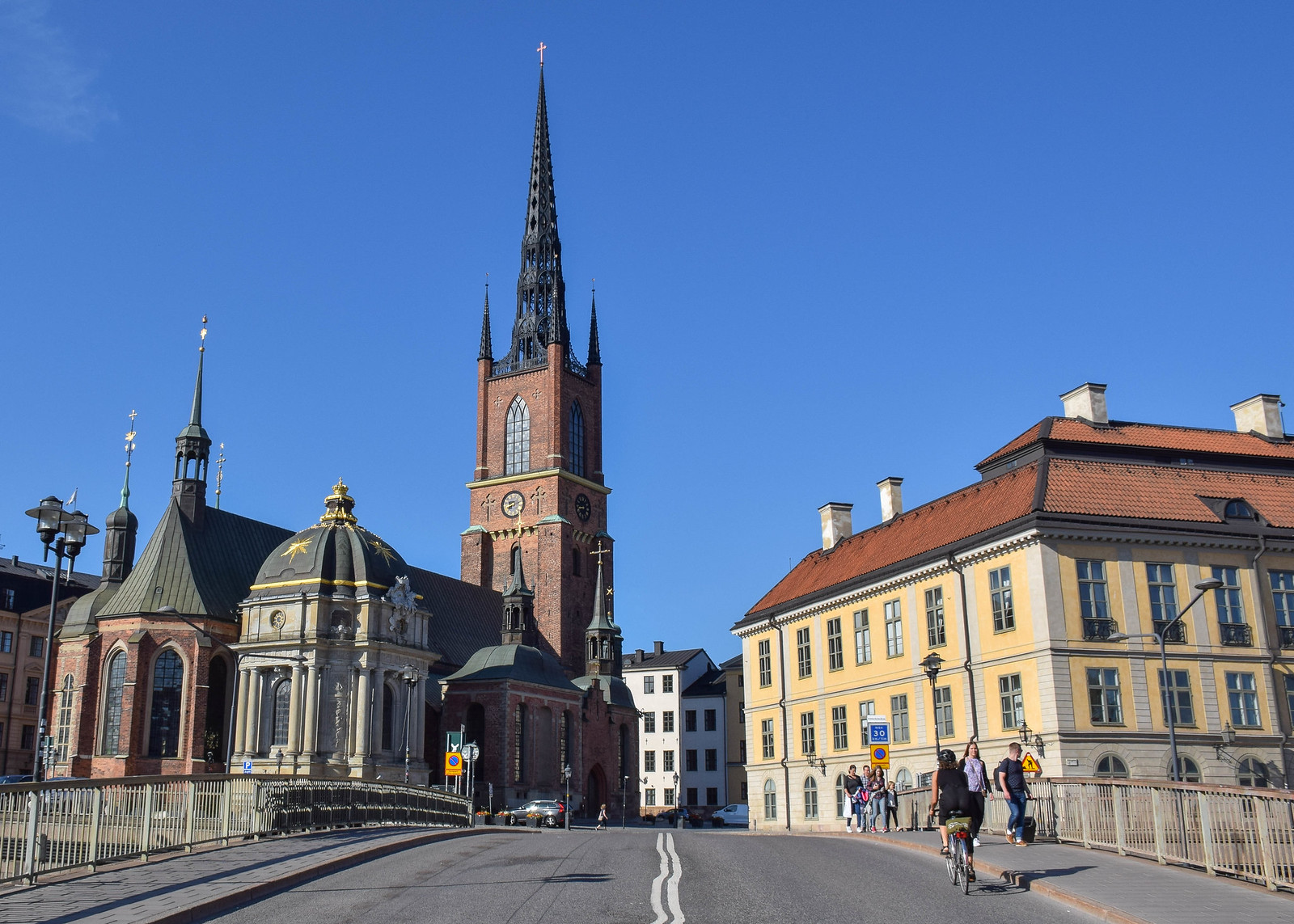 Riddarholmen Church in Old Town Stockholm