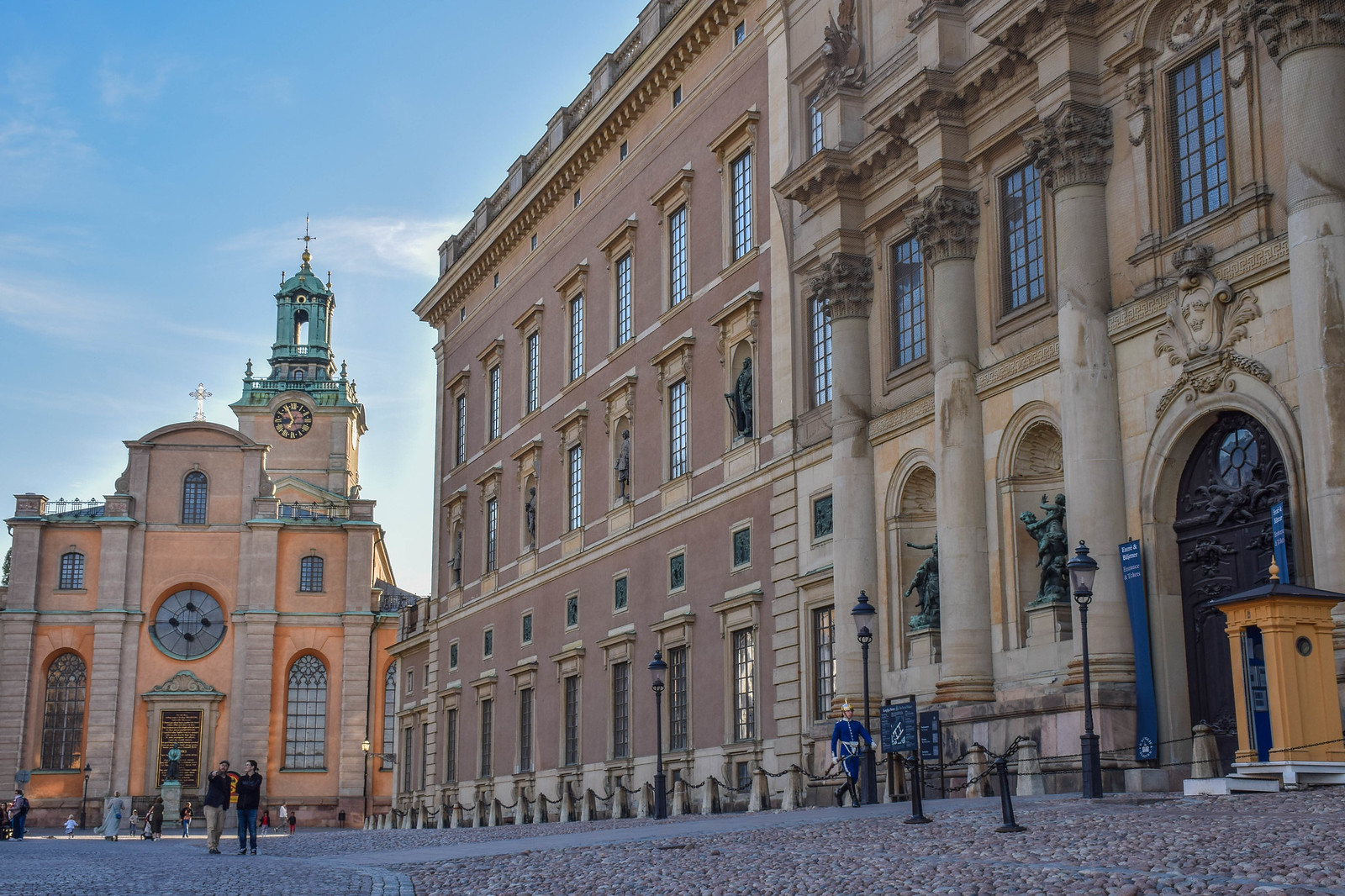 The Royal Palace of Stockholm in Old Town