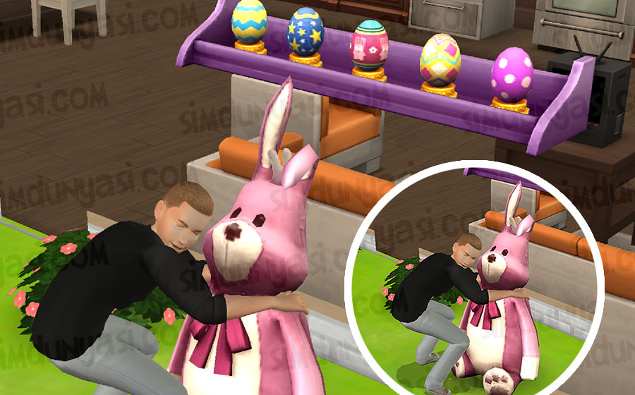 The Sims Mobile İlkbahar Yumurta Avı Etkinliği Pofidik Tavşancık
