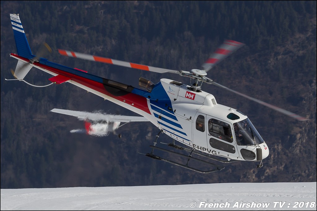 Aérospatiale AS-350 B3 Ecureuil - F-HPVG , SAF hélicopter , Fly Courchevel 2018 - Altiport Courchevel , Meeting Aerien 2018