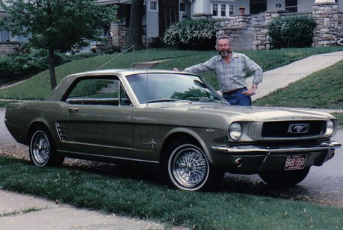 1966 Ford mustang sauterne gold