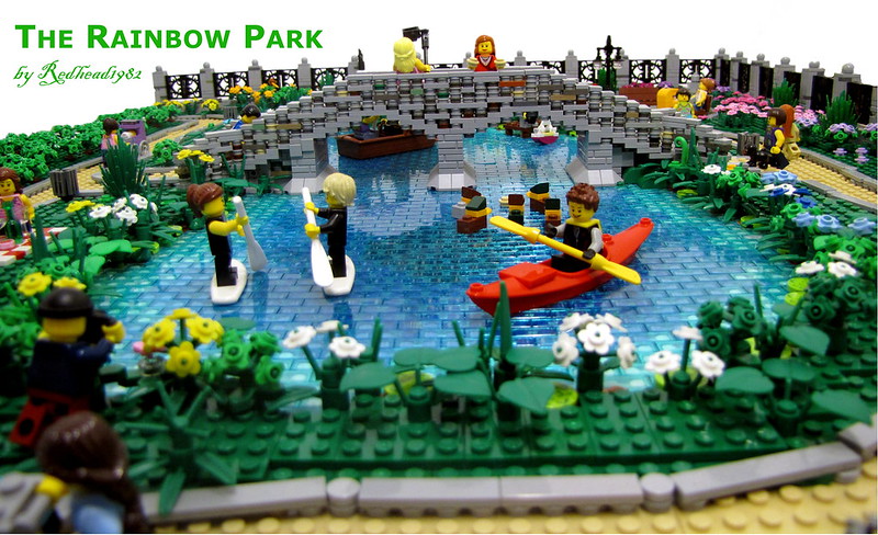 Permanent hårdtarbejdende Skabelse MOC The Rainbow Park - LEGO Town - Eurobricks Forums