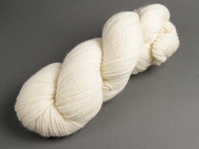 Organic Merino Aran – pure wool 100g – undyed/natural