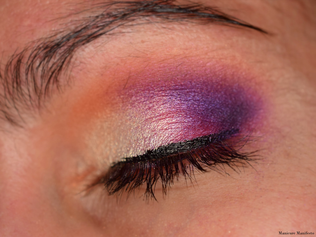 purple eyeshadow tutorial