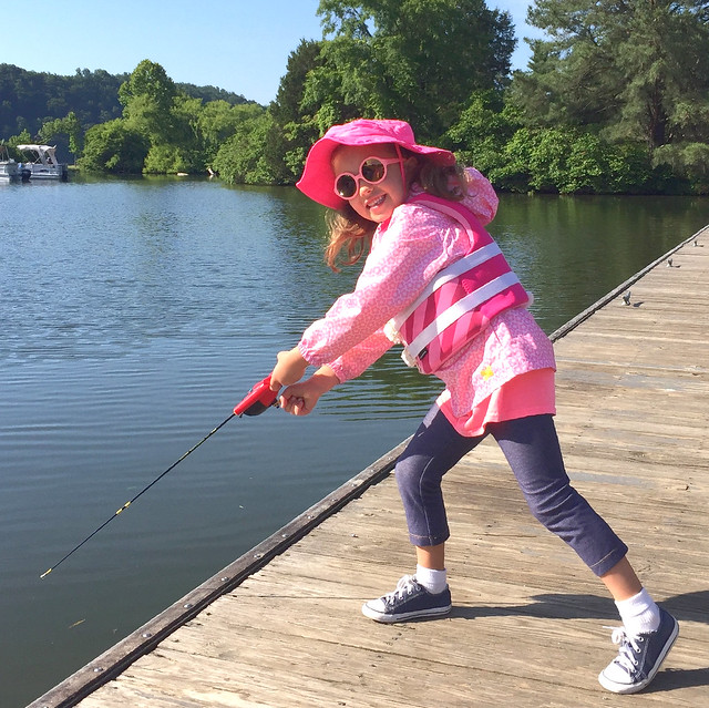 Teach a kid to fish and they will...make you bait the hook! Kids love fishing at Virginia State Parks