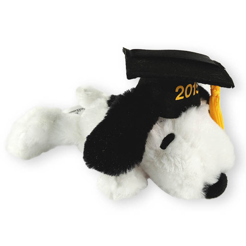 snoopy graduation plush