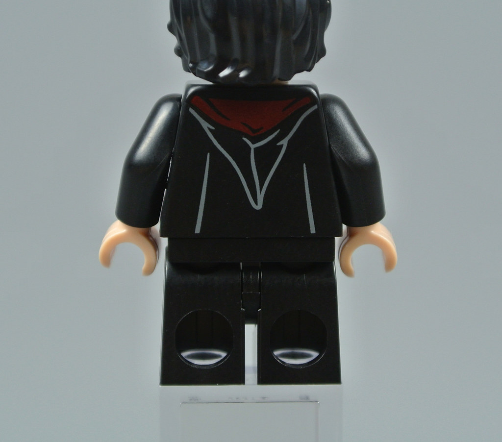 Lego New Black Hips and Medium Length Legs Movable Pants Piece 