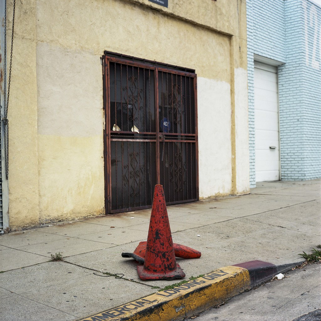 Curb, cone, commercial zone | by ADMurr
