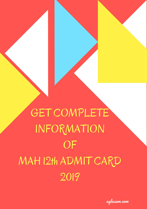  MAH 12th Admit Card 2019