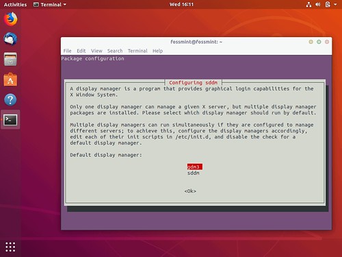 Select-Ubuntu-Display-Manager