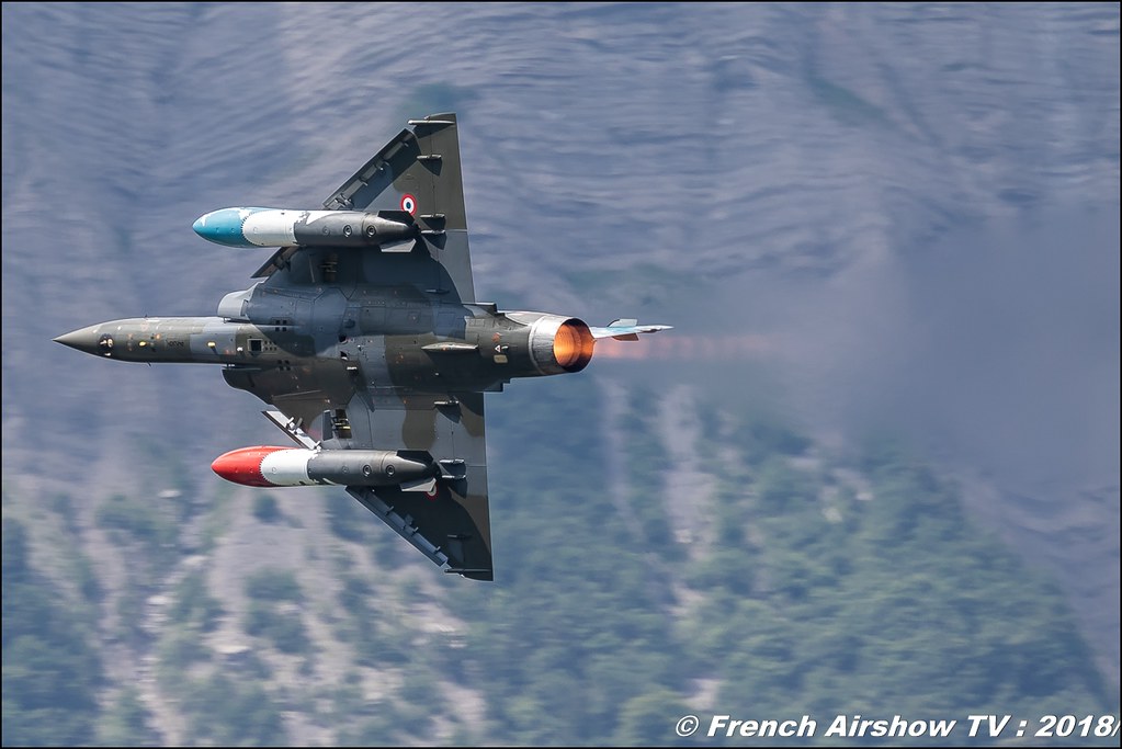 Couteau Delta Tactical Display - Mirage 2000D , Grenoble Air Show -Versoud 2018 , Meeting Aerien Meeting Grenoble , Alpes Dauphiné , alpes , Canon EOS , Sigma France , contemporary lens , Meeting Aerien 2018