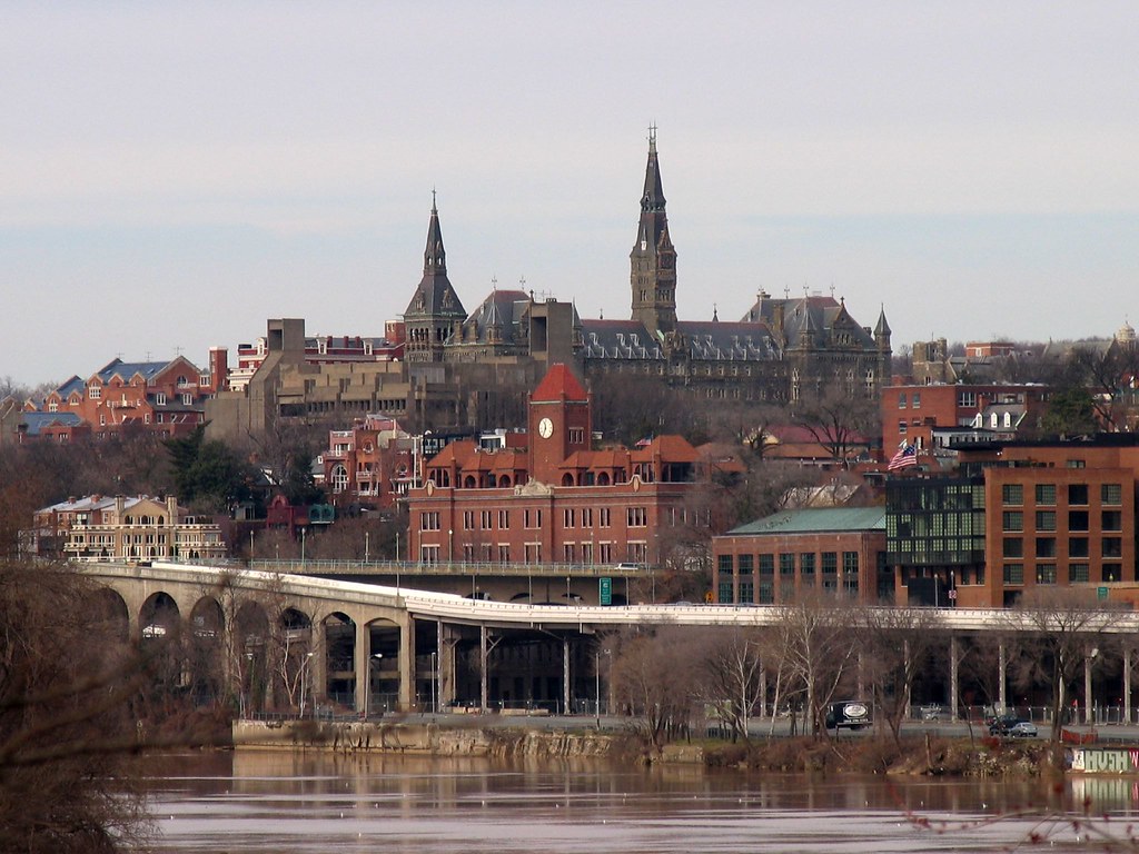 Georgetown, DC | This is the view of Georgetown from the Ken… | Flickr