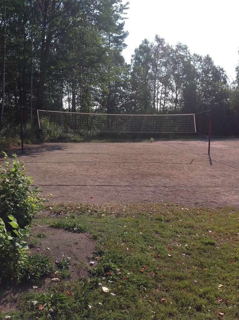 Picture of service point: Vilniemi Beach volleyball court