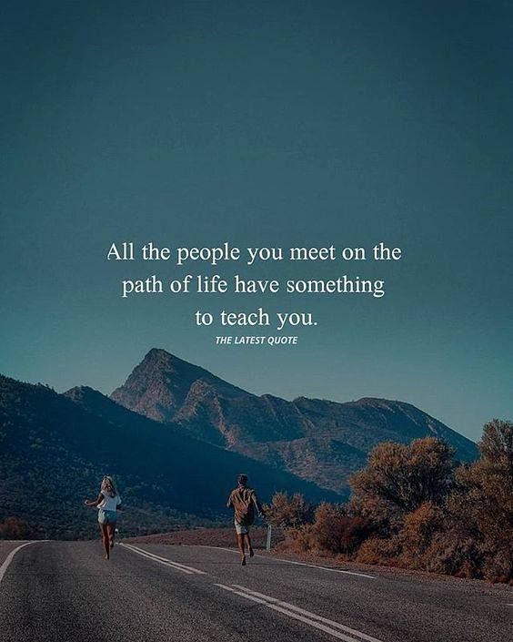 Positive Quotes : All the people you meet on the path of l… | Flickr