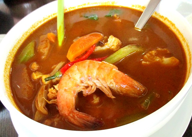 The Cafe IND tom yam soup 1