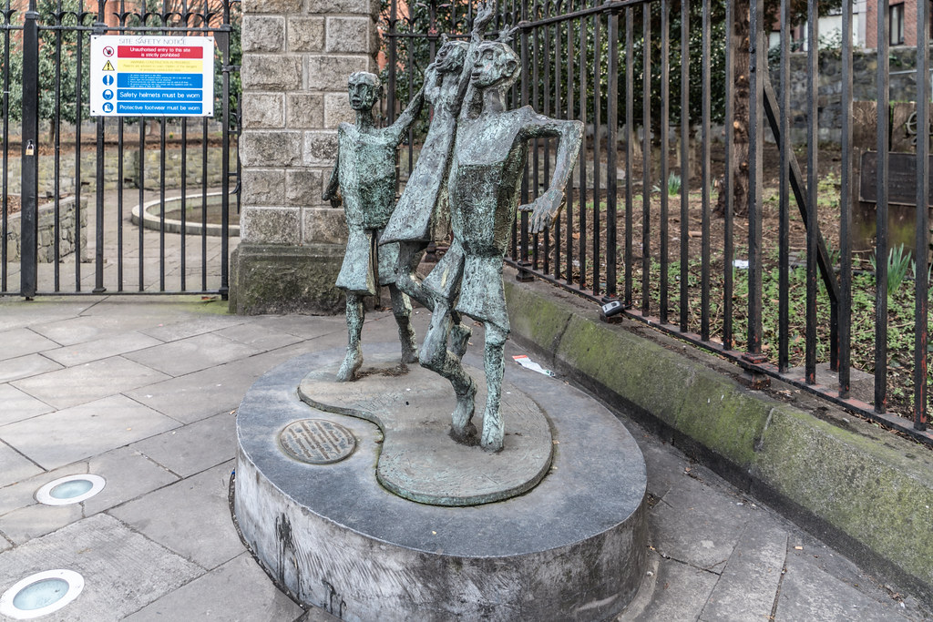 CHILDREN OF THE NEW MILLENNIUM BY JOHN BEHAN [NICHOLAS STREET ACROSS FROM CHRIST CHURCH CATHEDRAL] 002