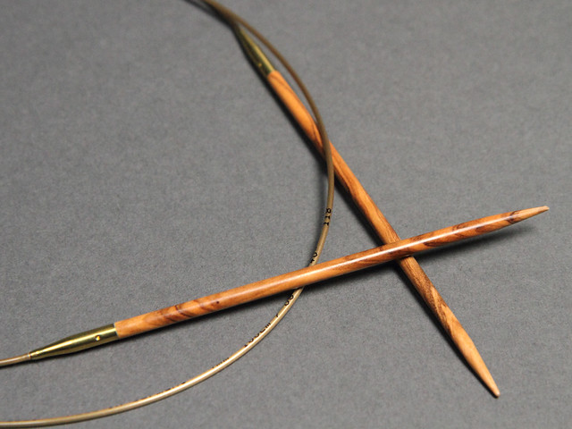 Addi Olive Wood 100cm circular knitting needles – 4mm