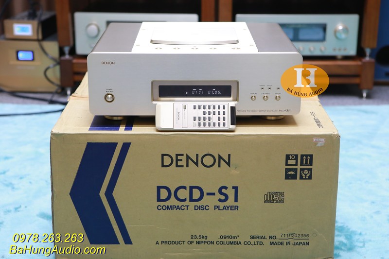 Đầu CD Denon DCD S1 Fullbox như mới đầu bảng của hãng