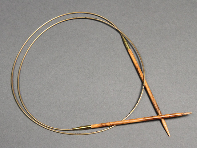 Addi Olive Wood 100cm circular knitting needles – 4mm
