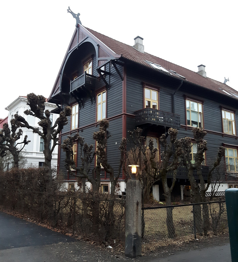 viking house black house oslo norway
