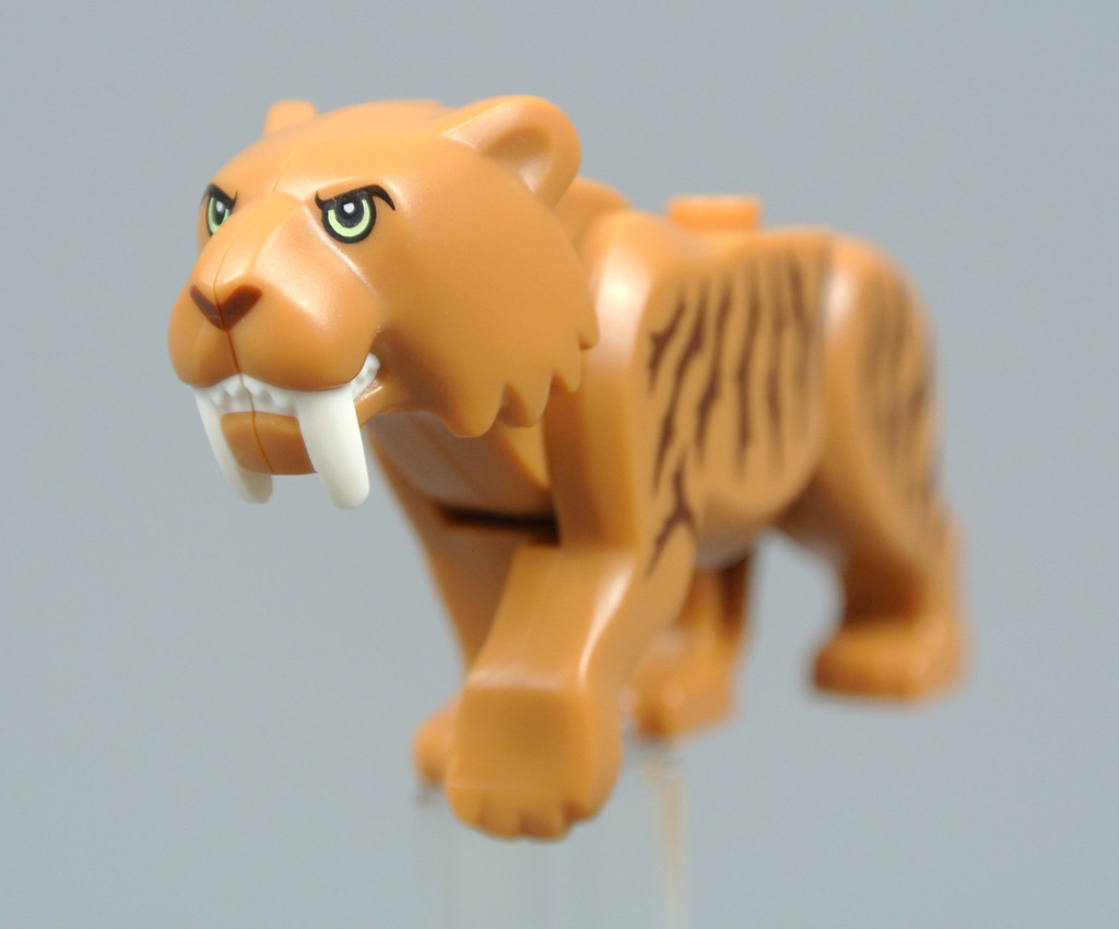 LEGO City Arctic Sabertooth Tiger Animal Minifigure 60193 for sale online